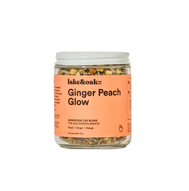 Lake & Oak Tea - Ginger Peach Glow