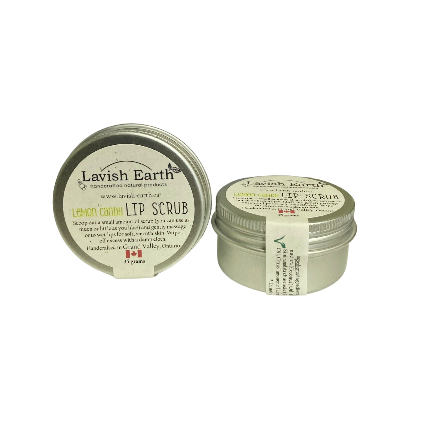 Lavish Earth Lip Scrub - Lemon Candy