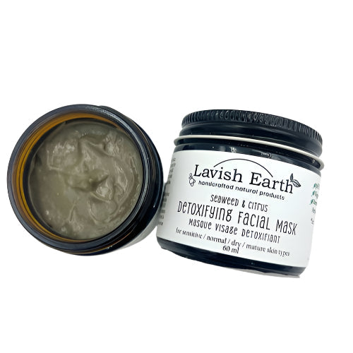 Lavish Earth Detoxifying Facial Mask - Seaweed + Citrus