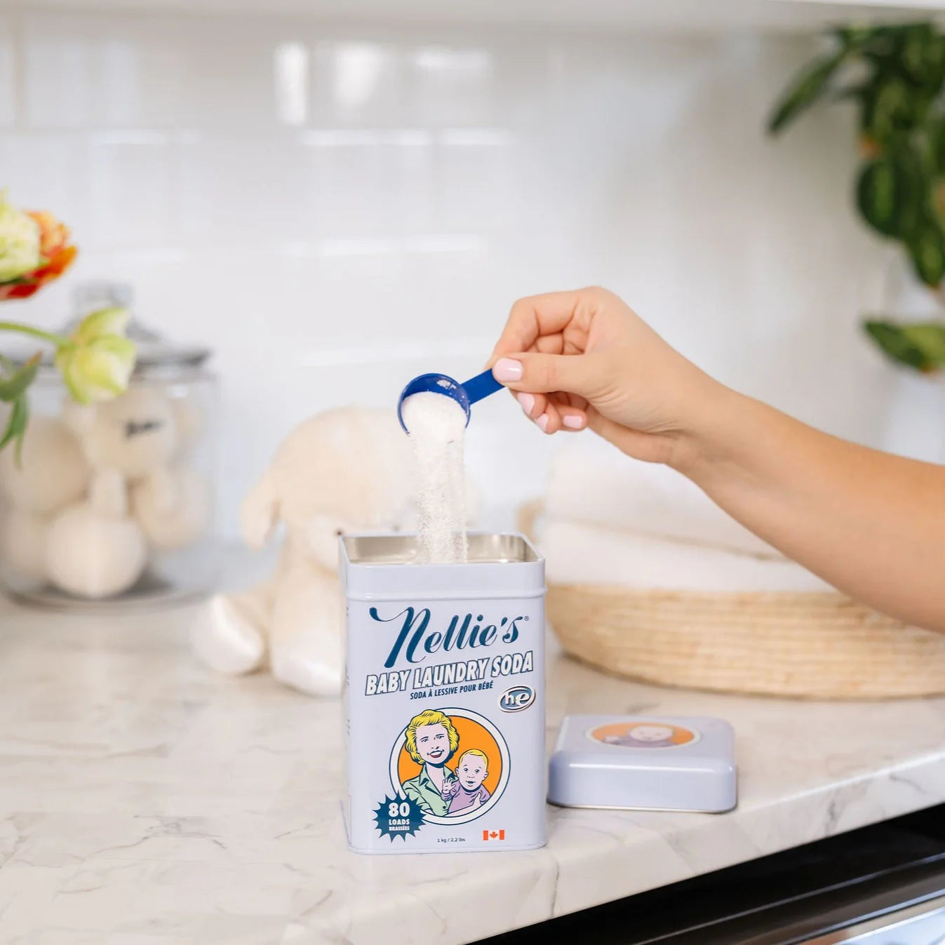 Nellie's Baby Laundry Soda - 80 Loads (Tin)