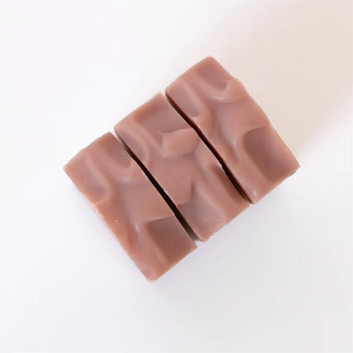 Charcoal & Rose Petals Bar Soap - Sweet Patchouli