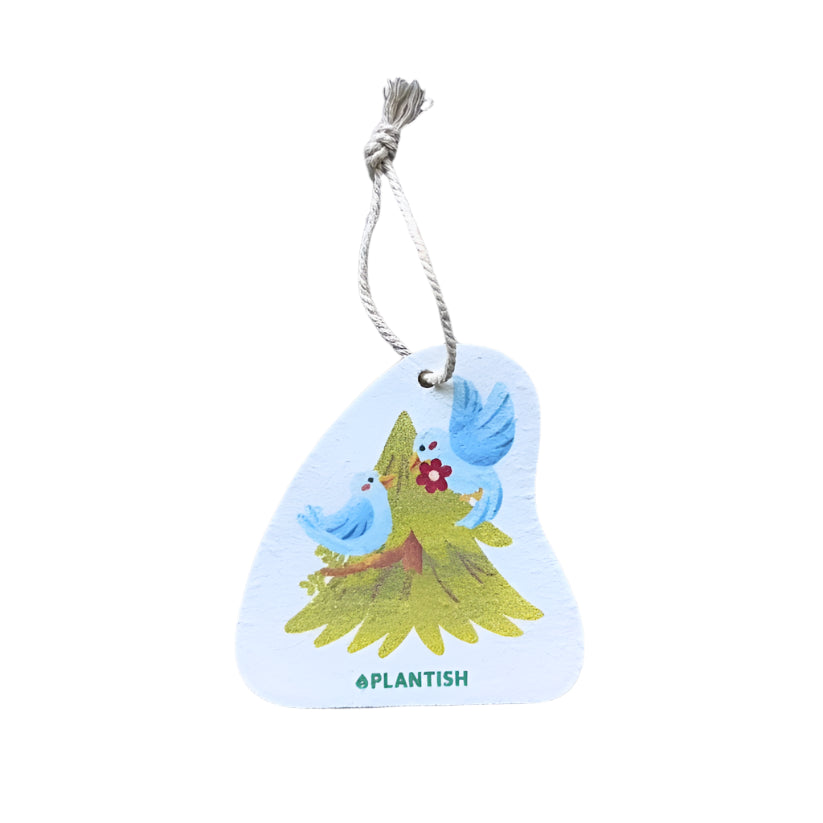 Plantish Pop Up Sponge - Blue Birds