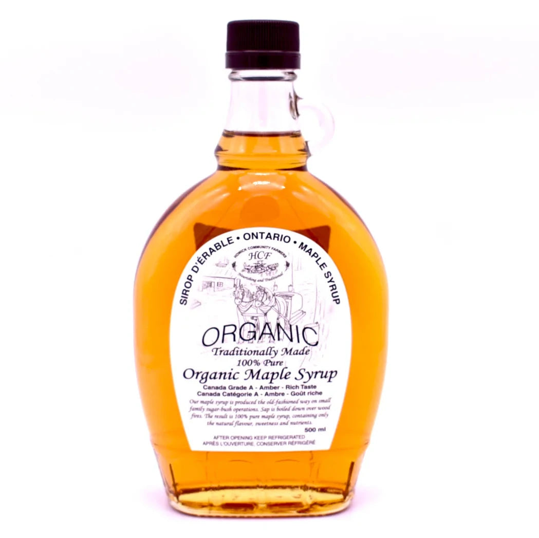 HCF Organic 100% Pure Maple Syrup 500ml