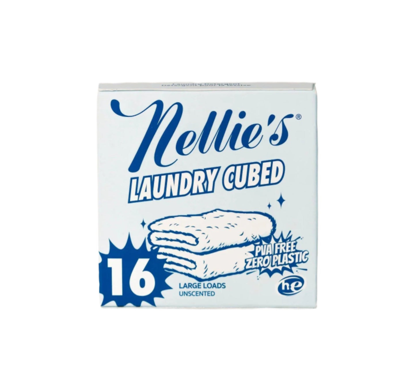 Nellie's Laundry Cubes - 16 Loads