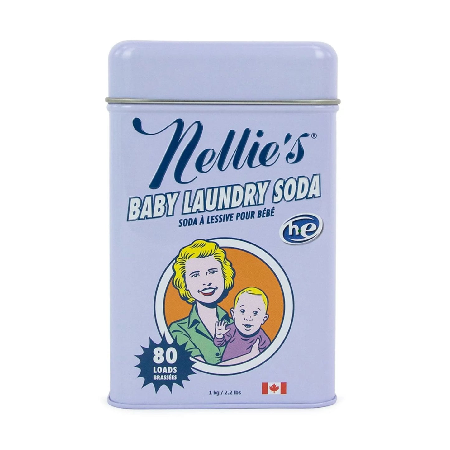 Nellie's Baby Laundry Soda - 80 Loads (Tin)
