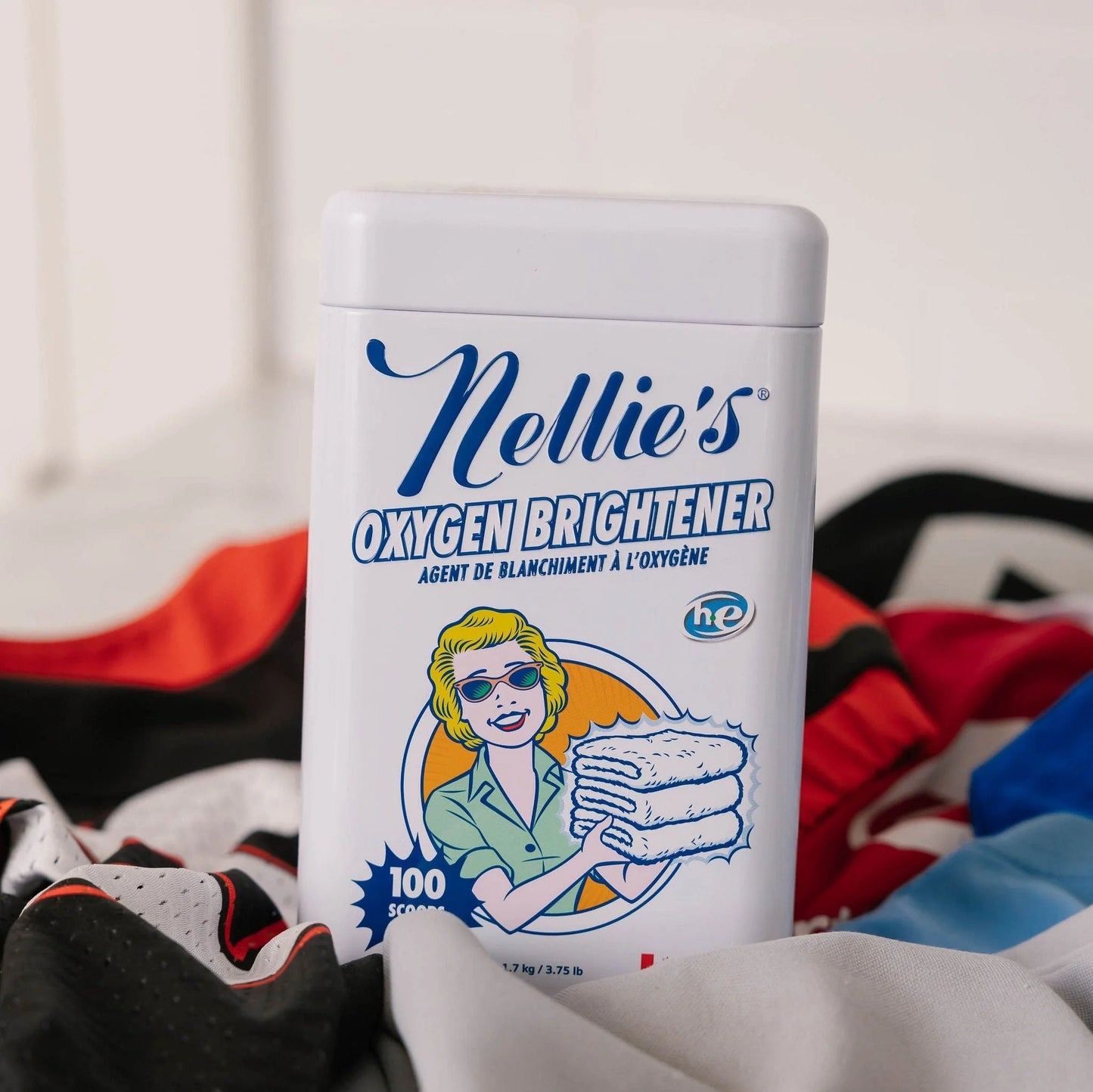 Nellie's Oxygen Brightener - 100 Scoops (Tin)