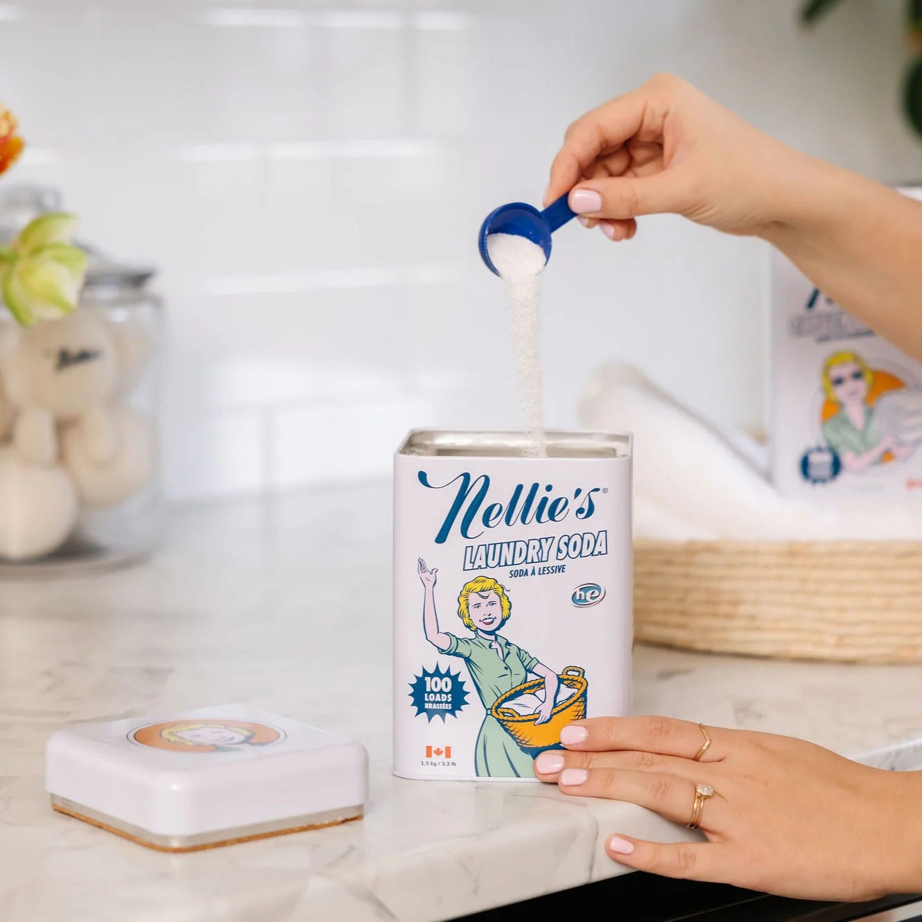 Nellie's Laundry Soda - 100 Loads (Tin)