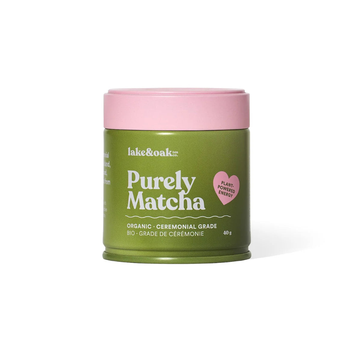 Lake & Oak Tea - Purely Matcha