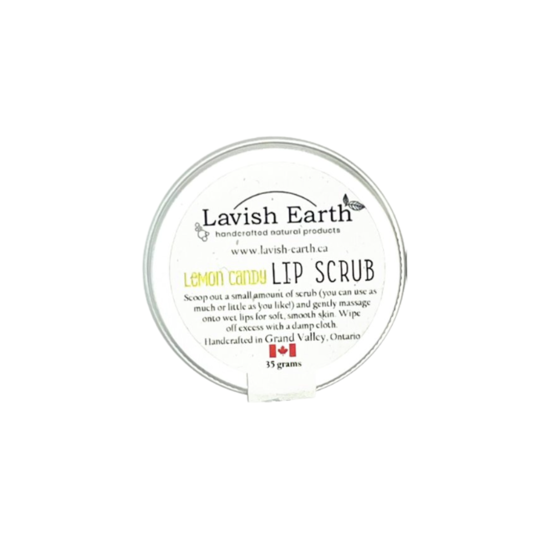 Lavish Earth Lip Scrub - Lemon Candy
