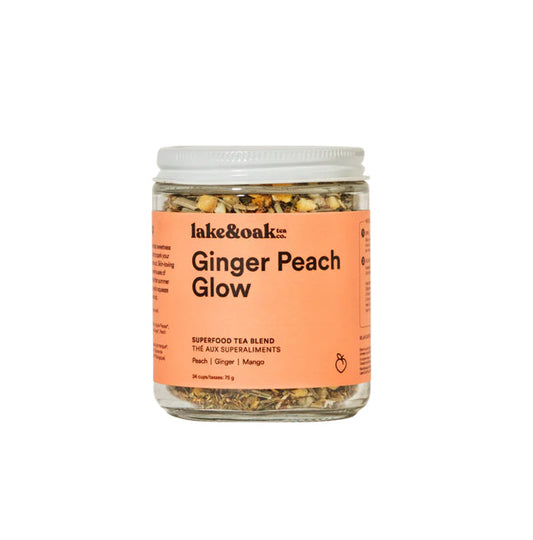 Lake & Oak Tea - Ginger Peach Glow