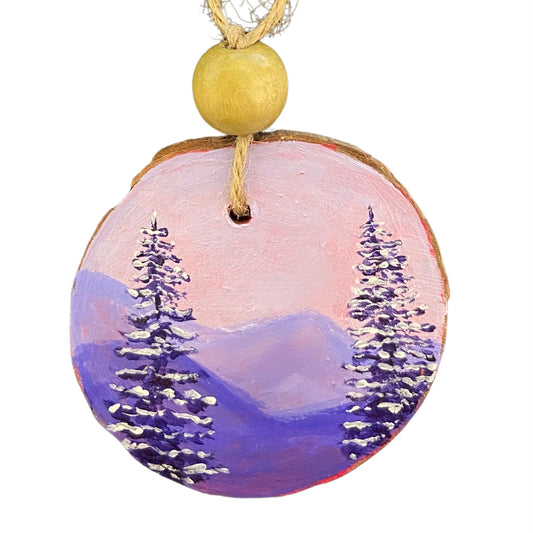 Janine Payne Illustrations Holiday Ornament - Double Sided Trees