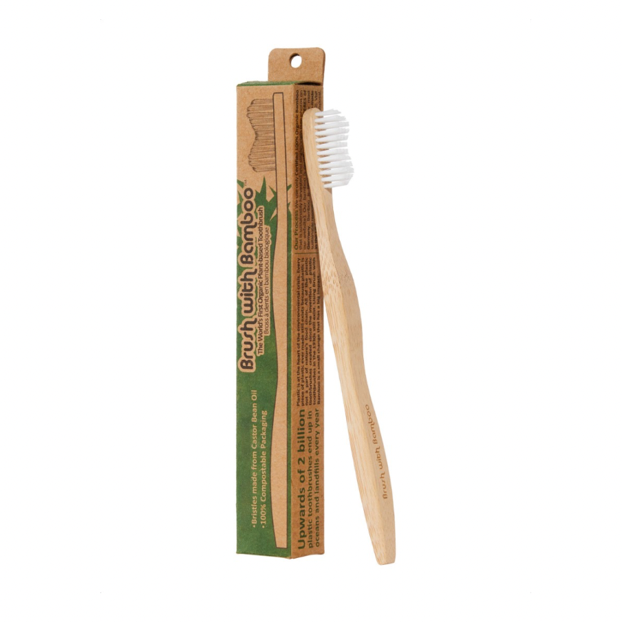 Brush with Bamboo Adult Toothbrush