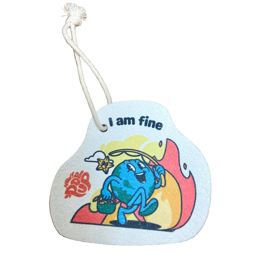 Plantish Pop Up Sponge - I am fine Earth