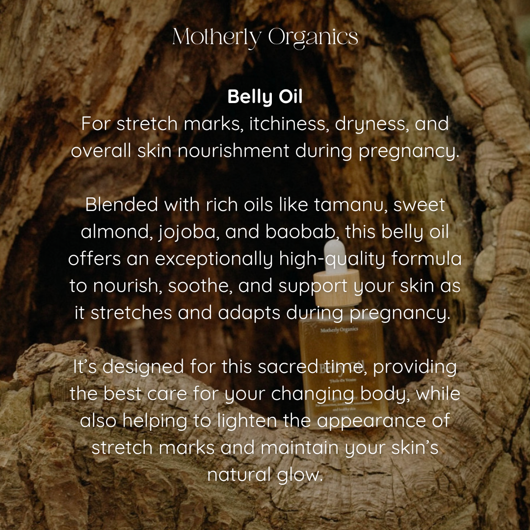 Motherly Organics Belly Oil - Scent Free