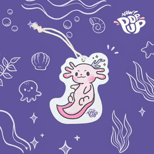 Plantish Pop Up Sponge - Adult Axolotl