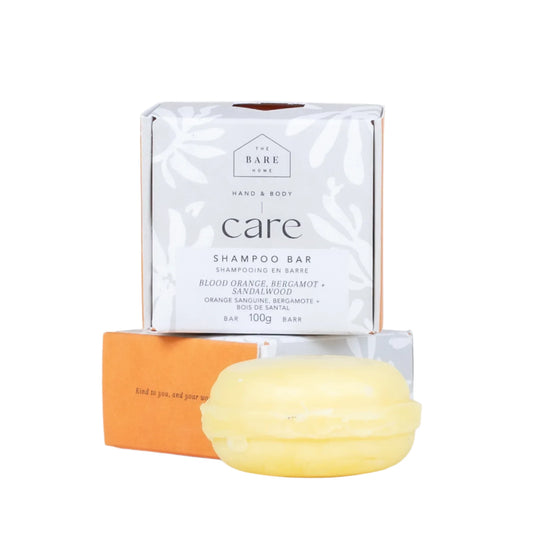 The Bare Home Shampoo Bar - Blood Orange, Bergamot & Sandalwood