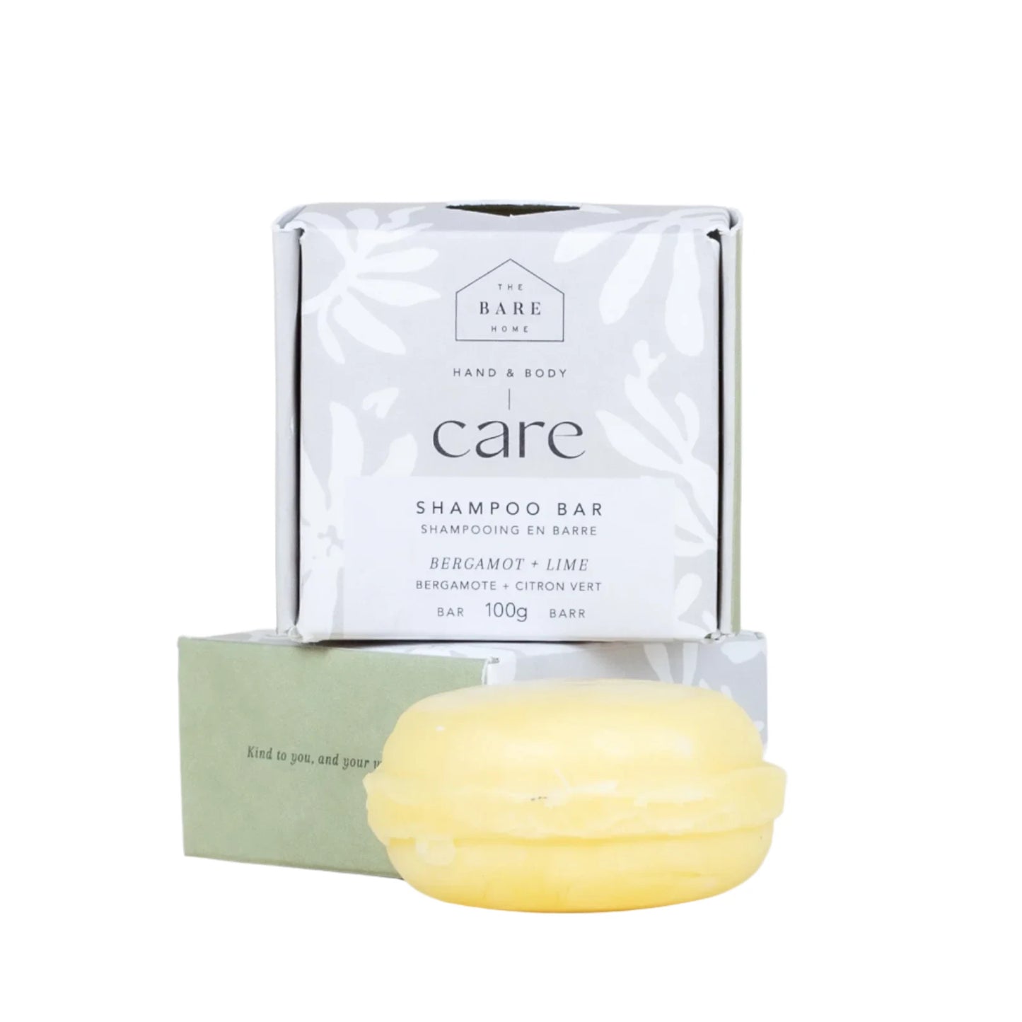 The Bare Home Shampoo Bar - Bergamot & Lime