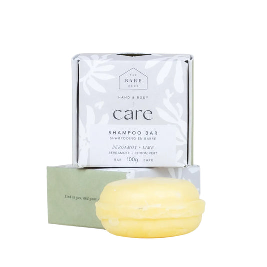 The Bare Home Shampoo Bar - Bergamot & Lime