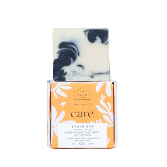 The Bare Home Shave Bar - Blood Orange, Bergamot & Sandalwood