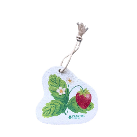 Plantish Pop Up Sponge - Strawberry Patch