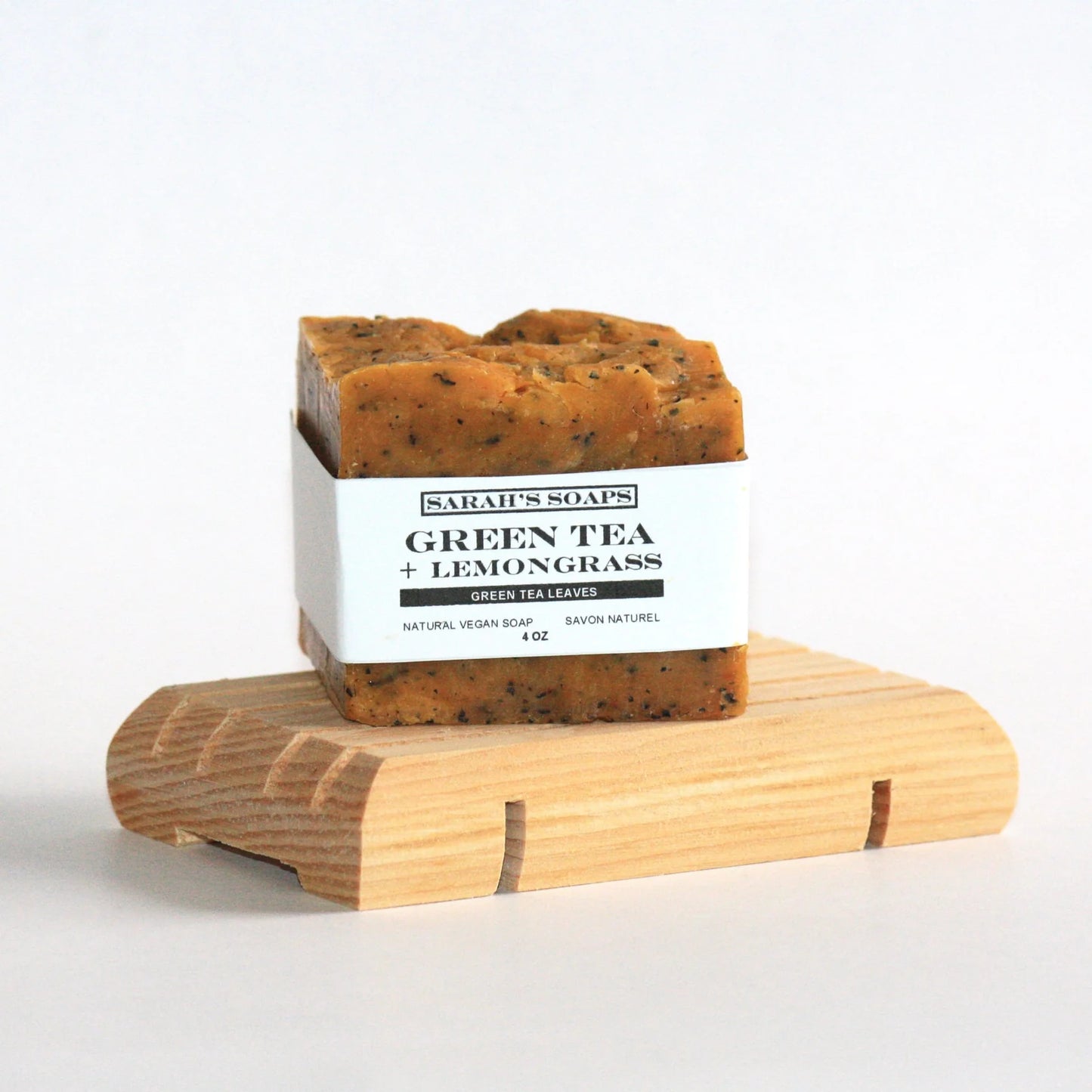 Sarah’s Soaps Bar Soap Green Tea + Lemongrass