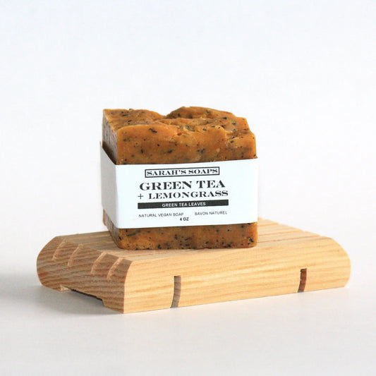Sarah’s Soaps Bar Soap Green Tea + Lemongrass