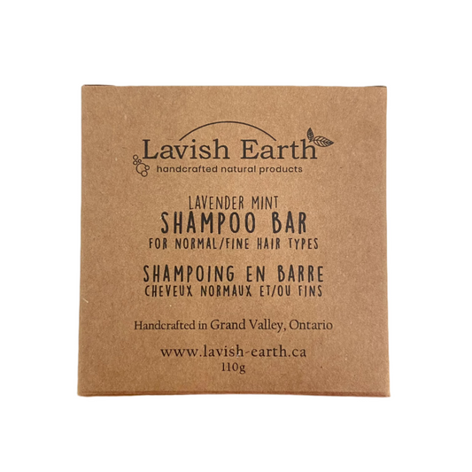 Lavish Earth Lavender + Mint Shampoo Bar