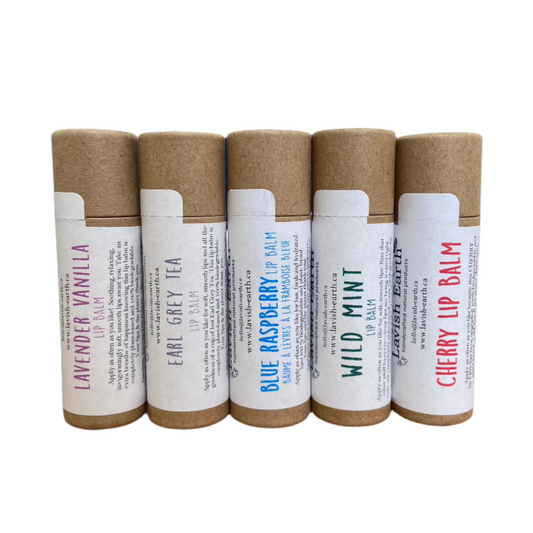 Lavish Earth Lip Balm - 5 Flavours