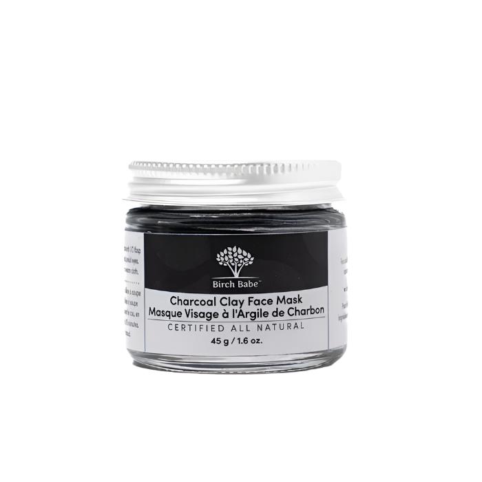 Birch Babe Clay Face Mask - Detoxifying Charcoal