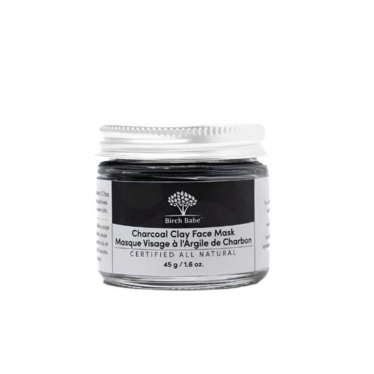 Birch Babe Clay Face Mask - Detoxifying Charcoal