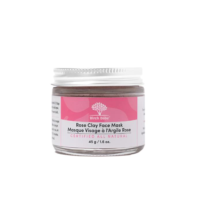 Birch Babe Clay Face Mask - Nourishing Rose