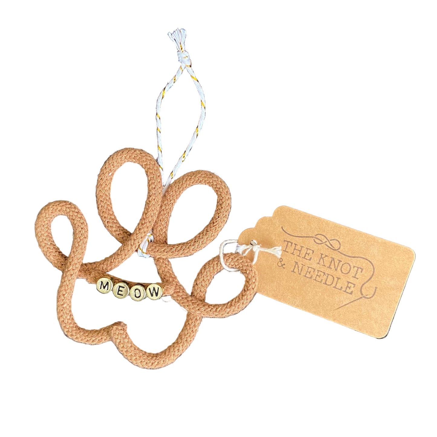 The Knot & Needle Ornaments - Pet Paws