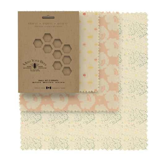 Mind Your Bees Beeswax Wraps - MYB Classic Print