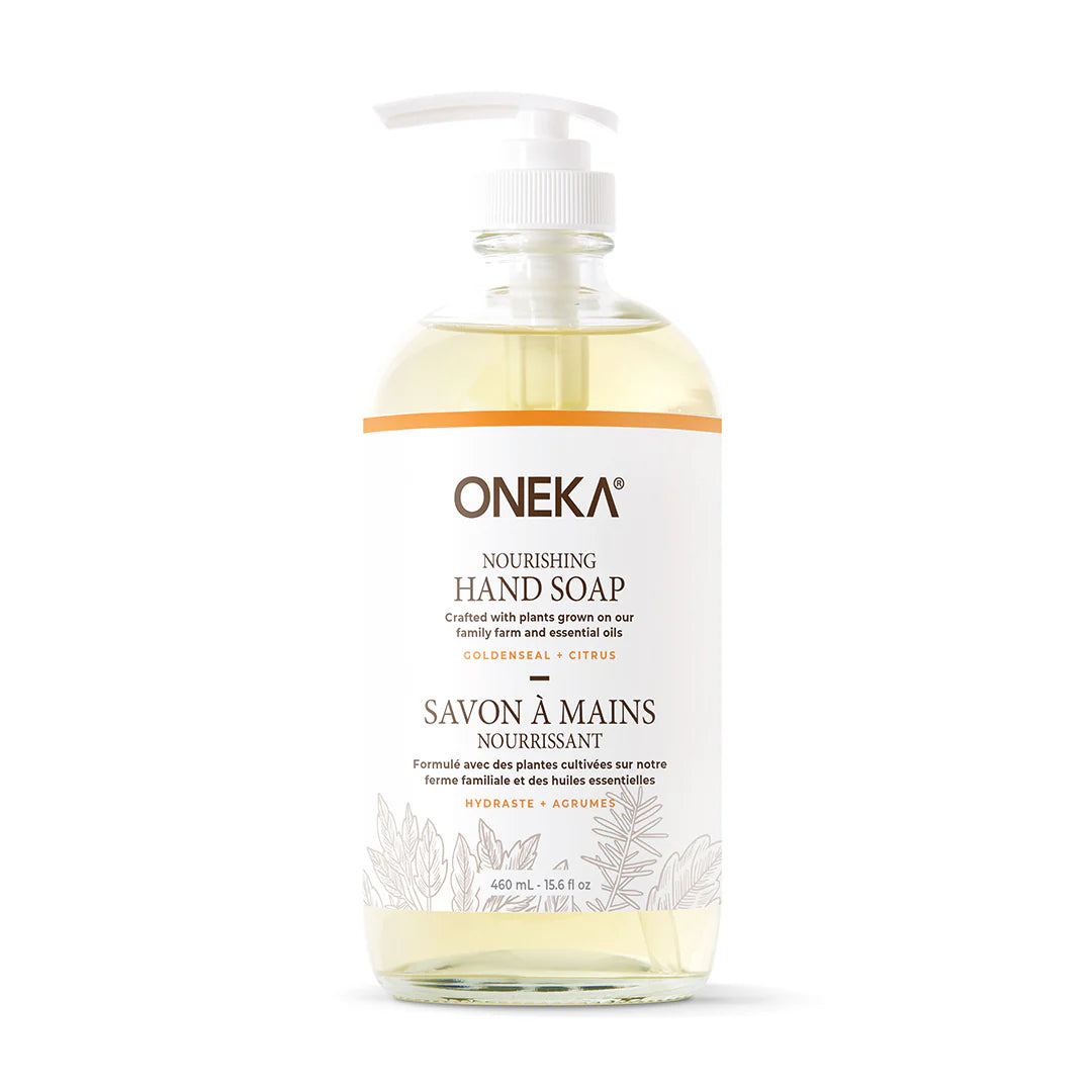 Oneka Nourishing Hand Soap - Goldenseal & Citrus