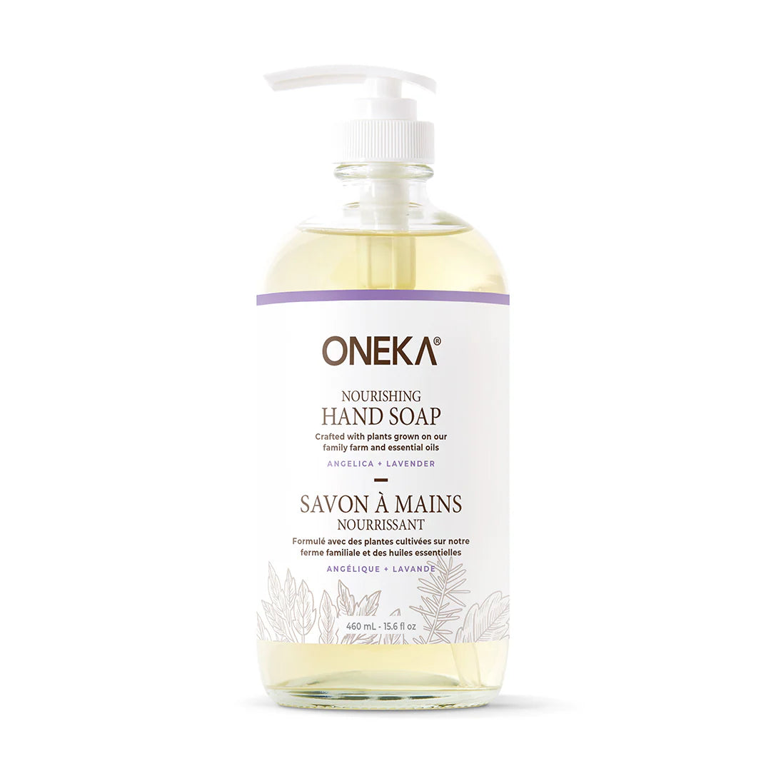 Oneka Nourishing Hand Soap - Angelica & Lavender