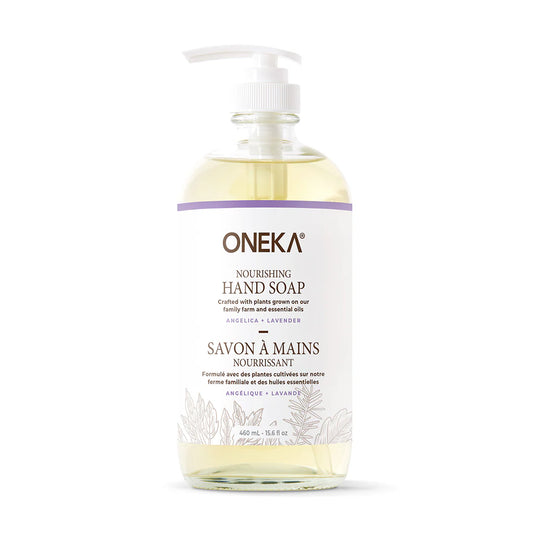 Oneka Nourishing Hand Soap - Angelica & Lavender