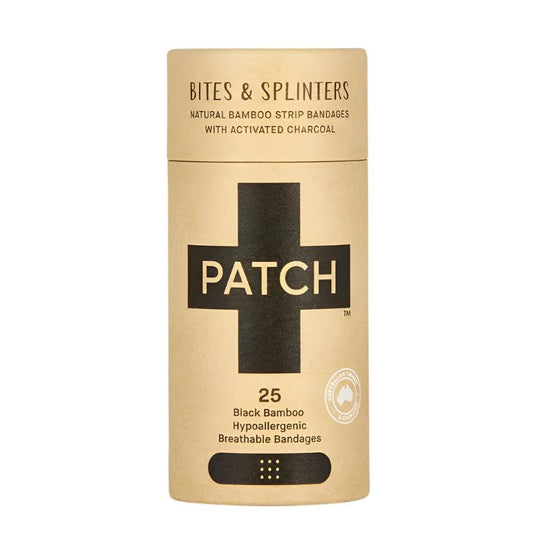 PATCH Charcoal Bamboo Bandages (25 Strips)