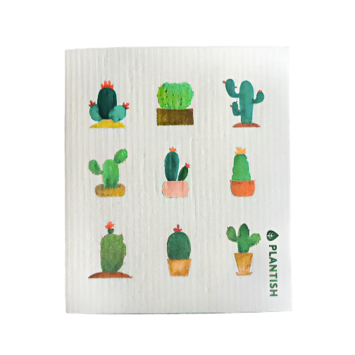 Plantish Swedish Sponge Cloth - Cactus