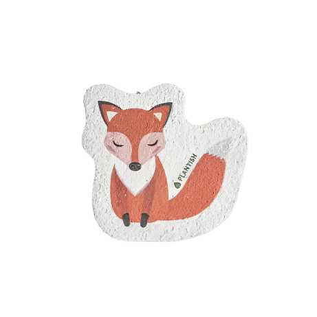 Plantish Pop Up Sponge - Fox