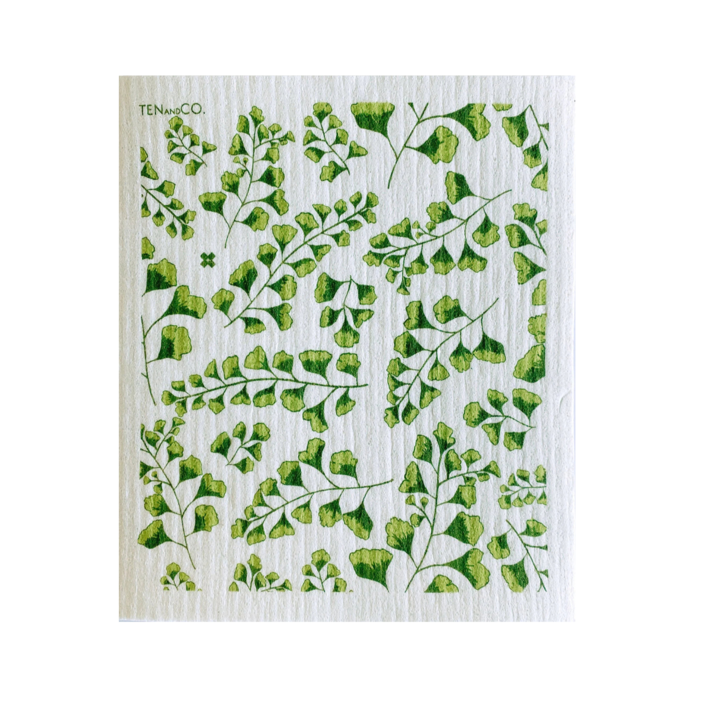 Ten and Co. Swedish Sponge Cloth - Fern