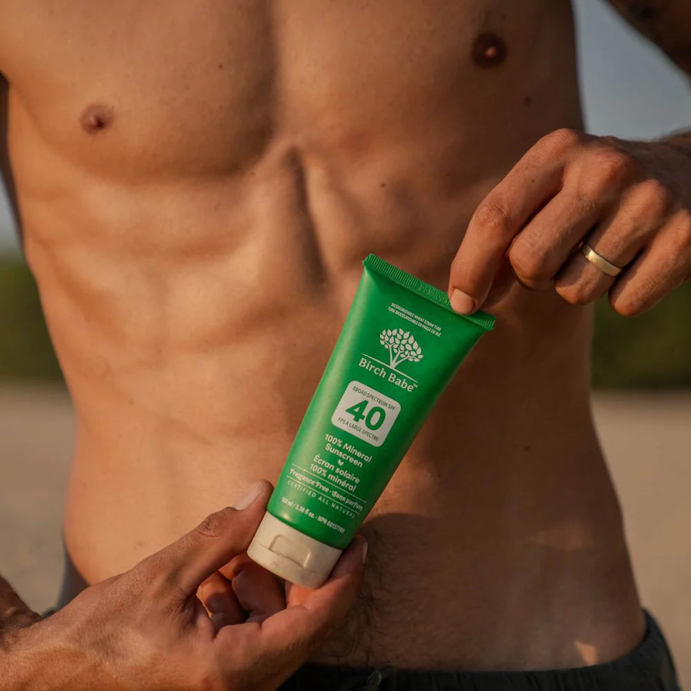 Birch Babe 100% Mineral Sunscreen SPF 40 - Unscented