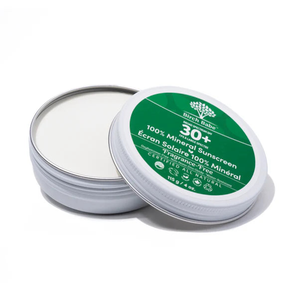Birch Babe 100% Mineral Natural Sunscreen