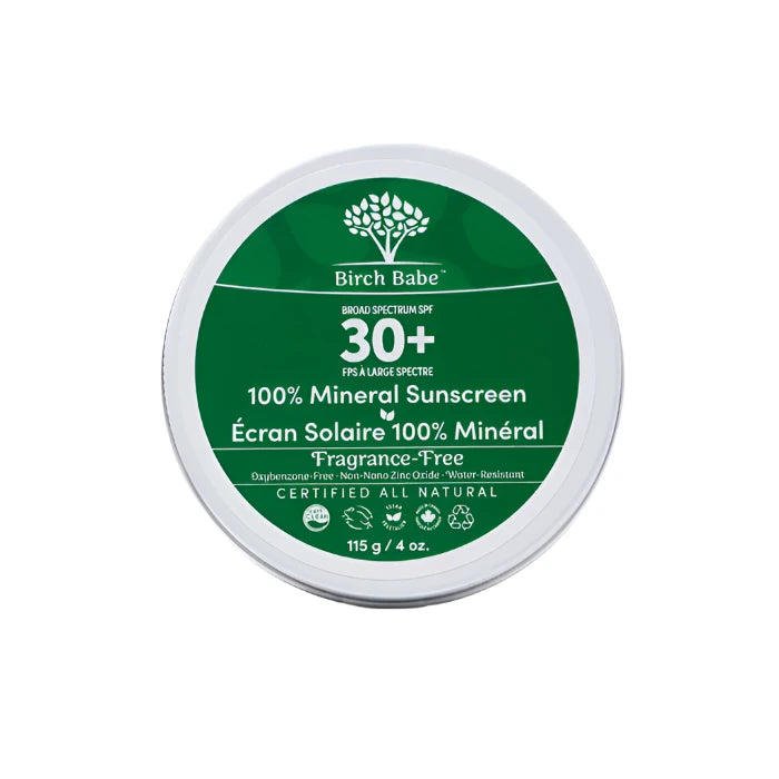 Birch Babe 100% Mineral Natural Sunscreen