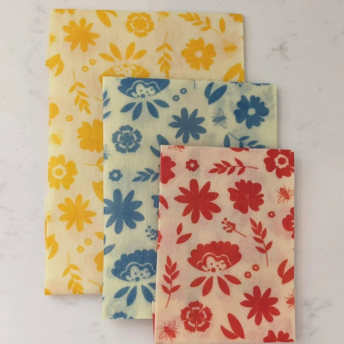 Mind Your Bees Beeswax Wraps - Classic Kitchen Print