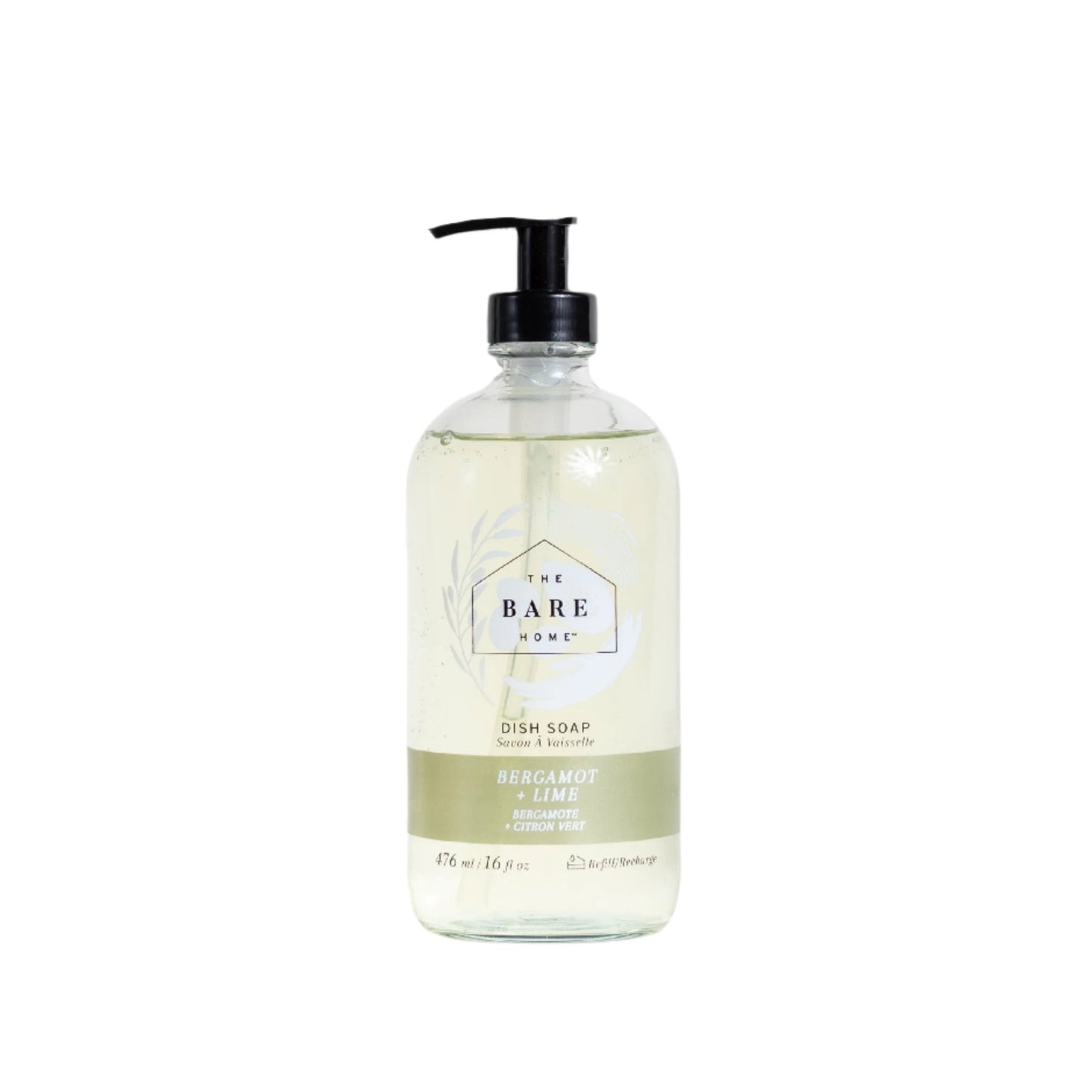 The Bare Home Dish Soap - Bergamot & Lime