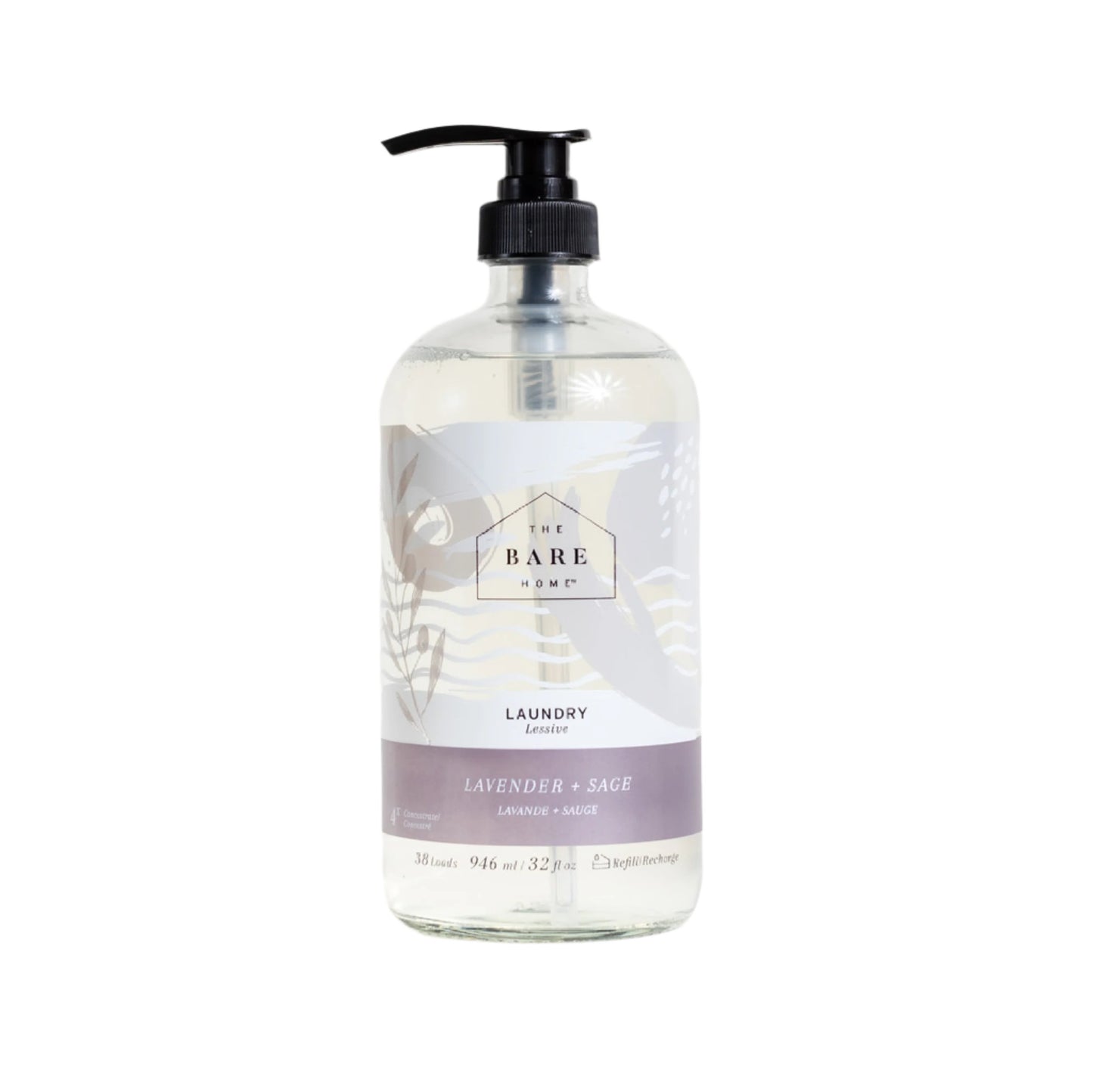 The Bare Home Laundry Detergent - Lavender & Sage